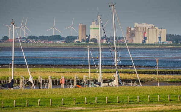 Husum Skyline von Nordstrand