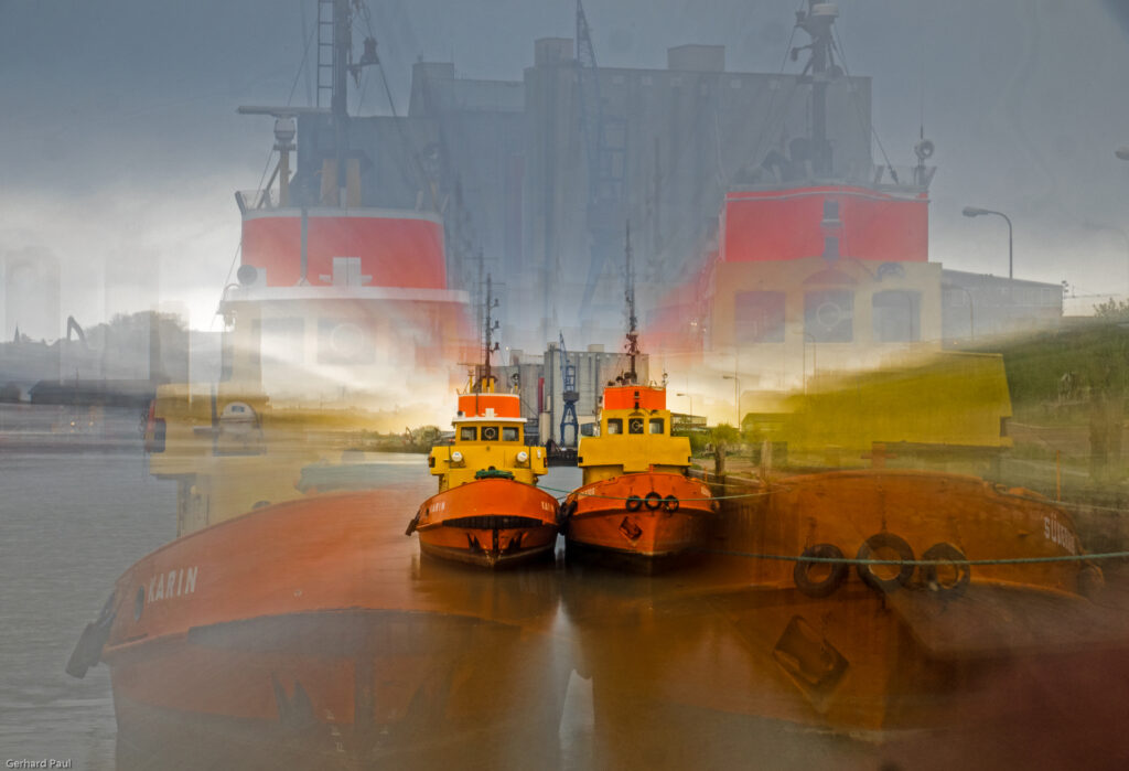 Schlepper im Husumer Außenhafen